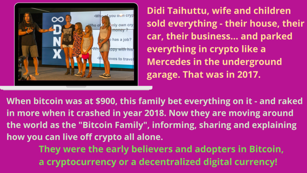 Bitcoin Family- Earning passive income from Cryptocurrencies