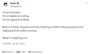Easlo's Earning