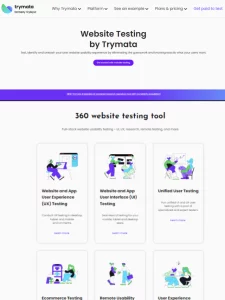 Alternative to Testerup to make money online: Trymata.com
