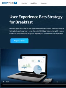 Alternative to Testerup to make money online: Userlytics.com